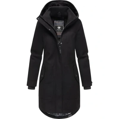 Abbildung von Ragwear Jannisa Wintermantel, Damen, Größe: XS, Black