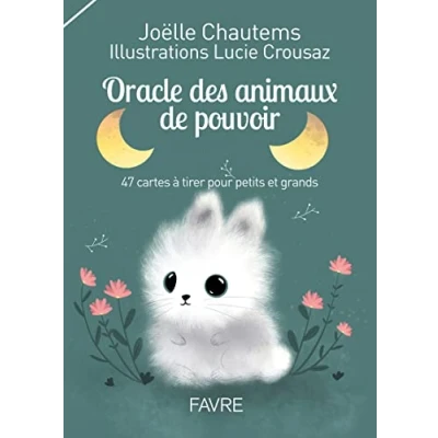 Abbildung von Oracle des animaux de pouvoir: 47 cartes à tirer pour petits et grands