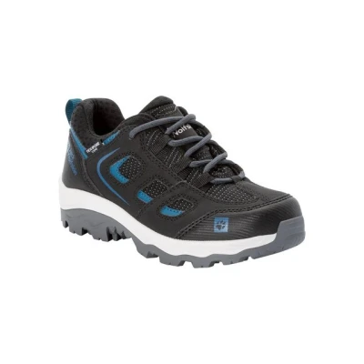 Abbildung von Jack Wolfskin VOJO Texapore LOW Unisex Hikingschuh für Kinder, Größe: 27, Phantom Lederimitat/textil