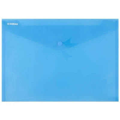 Abbildung von Dokumentenmappe A4 Blau Transparent 180 Mikron 1 Stk.