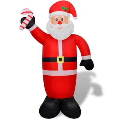 Abbildung von vidaXL Christbaumschmuck Aufblasbarer Weihnachtsmann 240 cm (1 tlg)