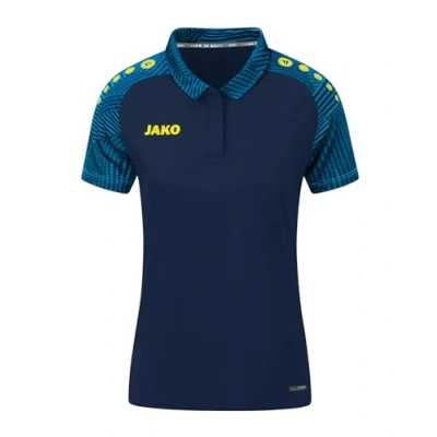 Abbildung von JAKO Damen Poloshirt Performance, Marine/Jako Blau, 42