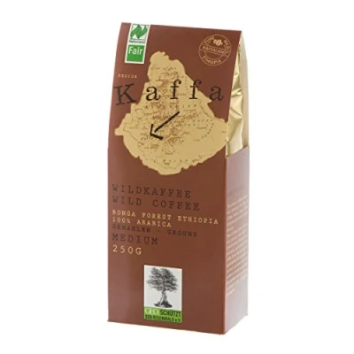 Abbildung von ORIGINAL FOOD Wildkaffee &quot;Kaffa&quot;, medium, gemahlen (250 g) Bio
