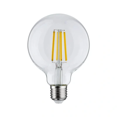 Abbildung von Paulmann 29123 Eco Line Filament 230V LED Globe G95 E27 840lm 4W 3000K Klar Leuchtmittel