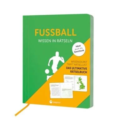 Abbildung von Fußball I Wissen in Rätseln: Rätselbuch für Erwachsene. Das perfekte Geschenk Fußballfans und Rätsel Freunde