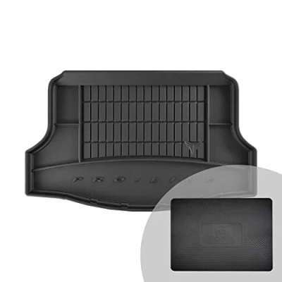 Abbildung von FROGUM ProLine 3D Gummimatte Exklusive Auto Kofferraummatte Kofferraumwanne für Honda Civic X 2015 2021 Bequemer Organiser Die höchsten Kanten