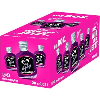 Abbildung von Kleiner Feigling Red Berry Sour 20 x 20ml Marken Spirituose Premium Likör
