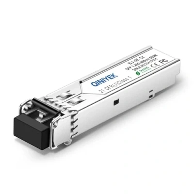 Abbildung von 1000Base SX Multimode Fibre Modul, 1,25G SFP LC Gbic Compatible with Cisco GLC MMD/GLC MM, Meraki, Mikrotik S 85DLC05D, Ubiquiti, Netgear, Zyxel, Open Switch,(550m, DDM)