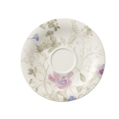 Abbildung von Villeroy &amp; Boch Mariefleur Gris Basic Frühstücksuntertasse 19 cm