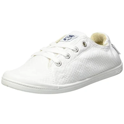 Abbildung von Roxy Bayshore Sneaker low, Damen, Größe: 40, White Textil