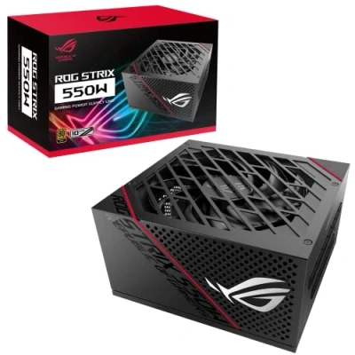 Abbildung von ASUS ROG STRIX 550G Strømforsyning (intern) ATX12V 80 PLUS Gold AC 100 240 V 550 Watt