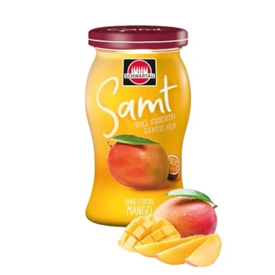 Abbildung von Schwartau Samt Mango, Fruchtaufstrich ohne Stücke &amp; Kerne, 270g