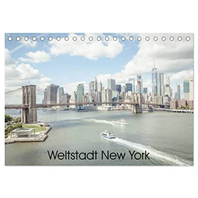 Abbildung von Weltstadt New York (Tischkalender 2025 DIN A5 quer), CALVENDO Monatskalender