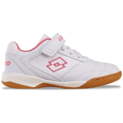 Abbildung von Lotto Unisex Kinder Sneaker, White Fr Pink, 28 EU