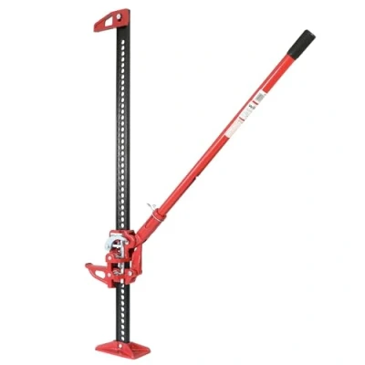 Abbildung von Wiltec 60‘‘ Wagenheber bis 3000 kg und max. 135 cm Hubhöhe, Offroad Farm Jack, Stockwinde für Geländewagen, SUV ATV, Allzweckheber aus Stahl