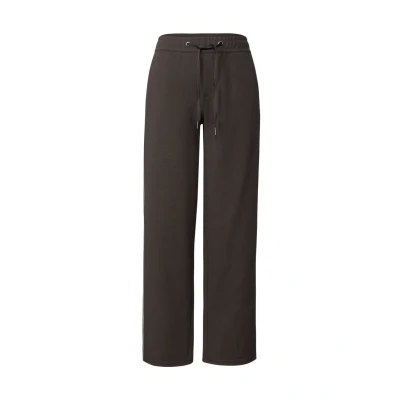 Abbildung von Street One Straight LEG Structure Jogginghose, Damen, Größe: 34x30, Braun
