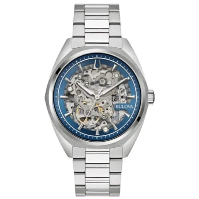 Abbildung von Bulova Herren Analog Quarz Uhr mit Edelstahl Armband 96A292