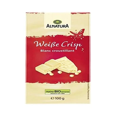 Abbildung von Alnatura Weiße Crisp Schokolade, 100 g