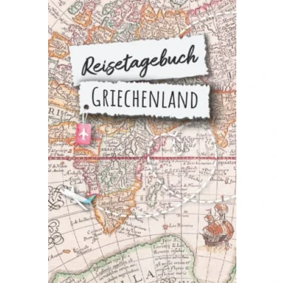 Abbildung von Reisetagebuch Griechenland: Urlaubstagebuch,Reise,Urlaubsreise Logbuch für 40 Reisetage Reiseerinnerungen und Sehenswürdigkeiten,Rundreise mit ... Geschenk Notizbuch, Abschiedsgeschenk