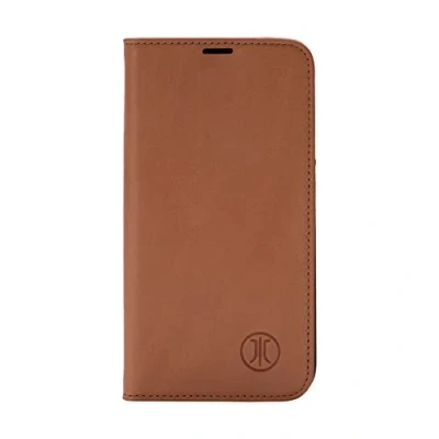 Abbildung von JT Berlin Echtleder BookCase Tegel Apple iPhone 15 cognac 11004