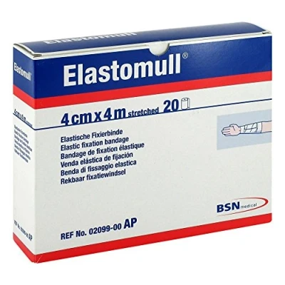 Abbildung von Elastomull 4 cmx4 m elastisch Fixierb.2099