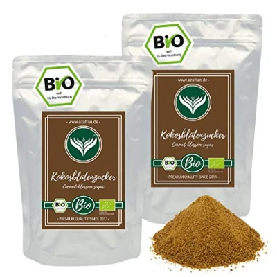 Abbildung von Azafran BIO Kokosblütenzucker Natur Zucker Ersatz 2kg