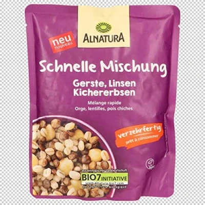 Abbildung von Alnatura Schnelle Mischung Gerste, Linsen, Kichererbsen, 250 g