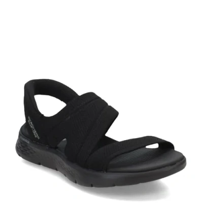 Abbildung von Skechers GO WALK FLEX SANDAL ENTICING, Damen Sandale, Black,