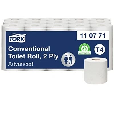 Abbildung von Papier hygiénique traditionnel Tork Advanced 2 couches T4 110771