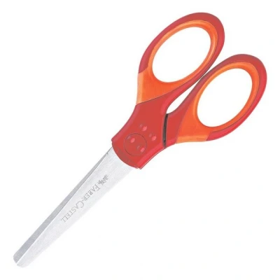 Abbildung von Schulschere GRIP rot Kinderschere Faber Castell