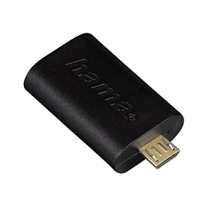 Abbildung von Hama USB 2.0 OTG Adapter, Micro B Stecker A Kupplung