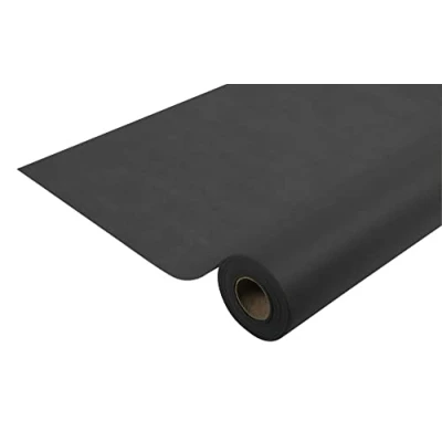 Abbildung von Pro Nappe Tischdecke R782521I Einweg aus Spunbond Vlies Länge 25m Breite 1,20m (pro Rolle) Farbe Schwarz Reißfestes, wasserabweisendes und abwischbares Material