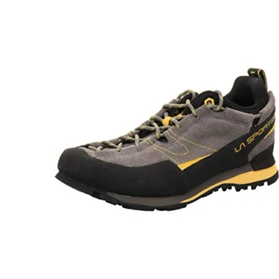 Abbildung von La Sportiva Boulder X Kletterschuh, Herren, Größe: 41, Grey/yellow Schuhe