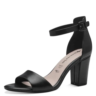 Abbildung von Tamaris High Heel Sandalette, Damen, Größe: 37, Black Schuhe