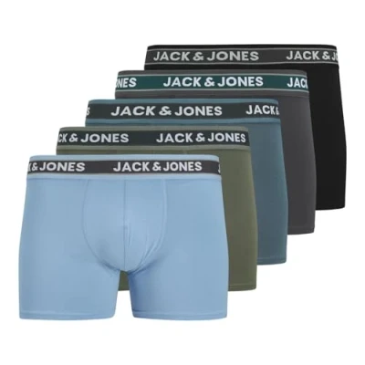 Abbildung von Jack &amp; Jones 5 PACK Panties, Herren, Größe: Large, Mehrfarbig