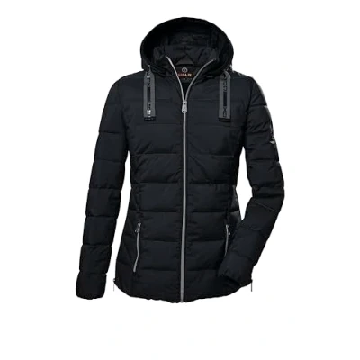 Abbildung von G.I.G.A. DX Damen Steppjacke mit abknöpfbarer Kapuze GW 4 WMN QLTD JCKT, schwarz, 40, 41341 000