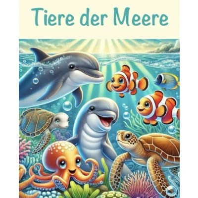 Abbildung von Tiere der Meere: Das Malbuch Unterwsserwelt (Tiere unserer Erde Malbücher)