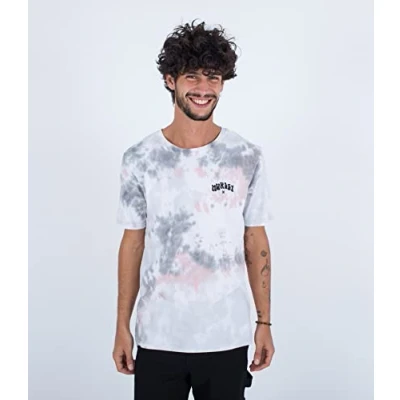 Abbildung von Hurley Herren Evd Tie Dye Groove S/S Tshirt, Platin, XL