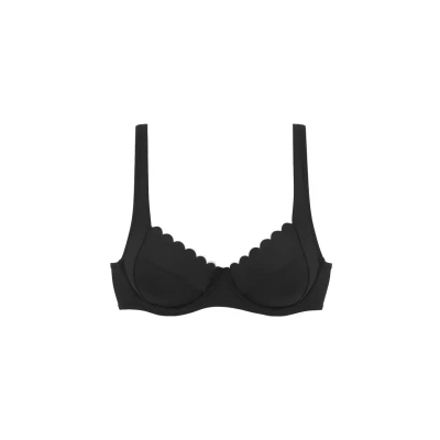 Abbildung von Lascana Bikinitop, Damen, Größe: 36xC, Schwarz
