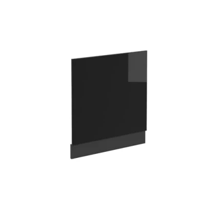 Abbildung von Vicco Frontblende R Line, Schwarz Hochglanz/Anthrazit, 60 cm ohne Arbeitsplatte