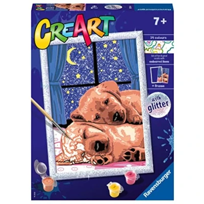 Abbildung von Ravensburger CreArt Serie D Paar Hunde, Farbe 7+ Jahre, 202164
