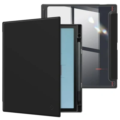 Abbildung von Fintie Schlanke Schutzhülle für 26,2 cm (10,3 Zoll) Boox Note Air3 C/Note Air 3 B/W E Ink Tablet ePaper 2023 Premium PU Leder, leicht, Buch Folio Hülle, automatische Sleep/Wake Funktion, mit