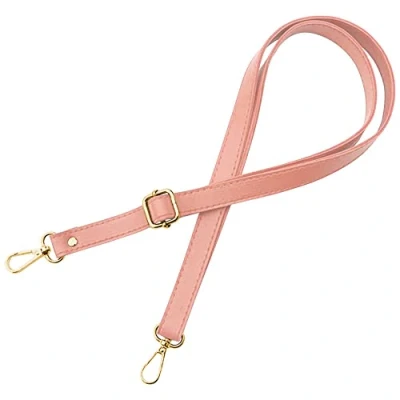 Abbildung von mtb more energy® Ersatz Band Schultergurt für Handykette Rosa goldenfarbene Metall Schnalle und Karabiner Crossbody Austausch Gurt Schulterriemen Riemen
