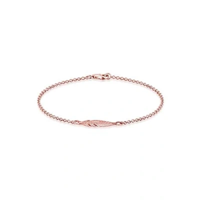 Abbildung von Elli Armband Feder 925 Sterling Silber,