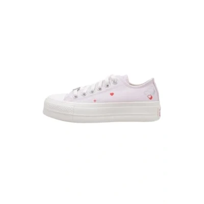 Abbildung von Converse Chuck Taylor All Star Lift Platform Y2K Heart Low Top Sneaker Lilla da Donna A09115C