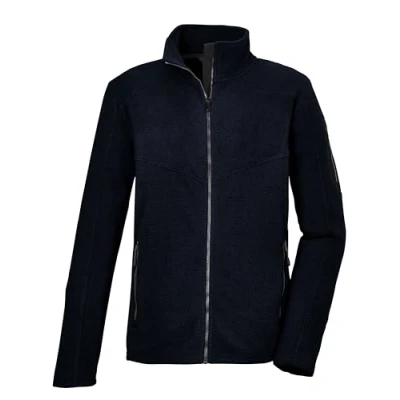 Abbildung von killtec Herren Microfleece Jacke/Fleecejacke mit Stehkragen KOW 90 MN KNTFLC JCKT, dunkelnavy, XL, 41823 000