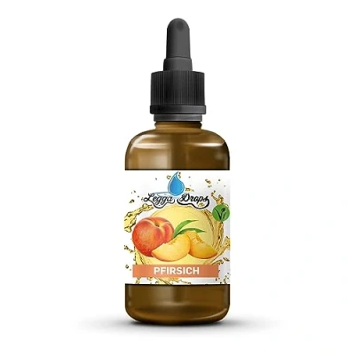 Abbildung von Aromenland Fitness Lebensmittelaroma Legga Drops Pfirsich Geschmack zuckerfrei kalorienfrei 50 ml