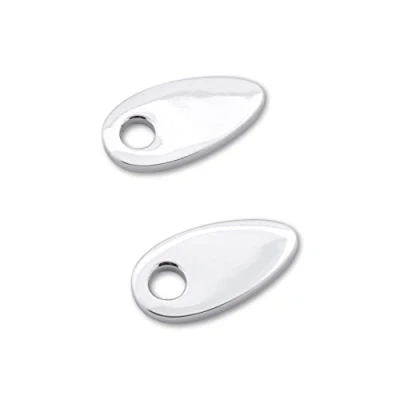 Abbildung von HIGHSIDER Motorrad Blinker Montageplatten Indy Spacer Adapterplatten Distanzstücke Distanzscheiben (Schwarz)