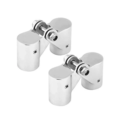 Abbildung von KIMISS Edelstahl Klappschwenkverbinder Bootsschiene Rohrfittings für Marine Yacht(22mm外径)