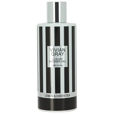 Abbildung von VIVIAN GRAY 1173 Duschgel Style, grüner Tee mit Zitrusnoten, schwarz/silberfarben (250 ml)